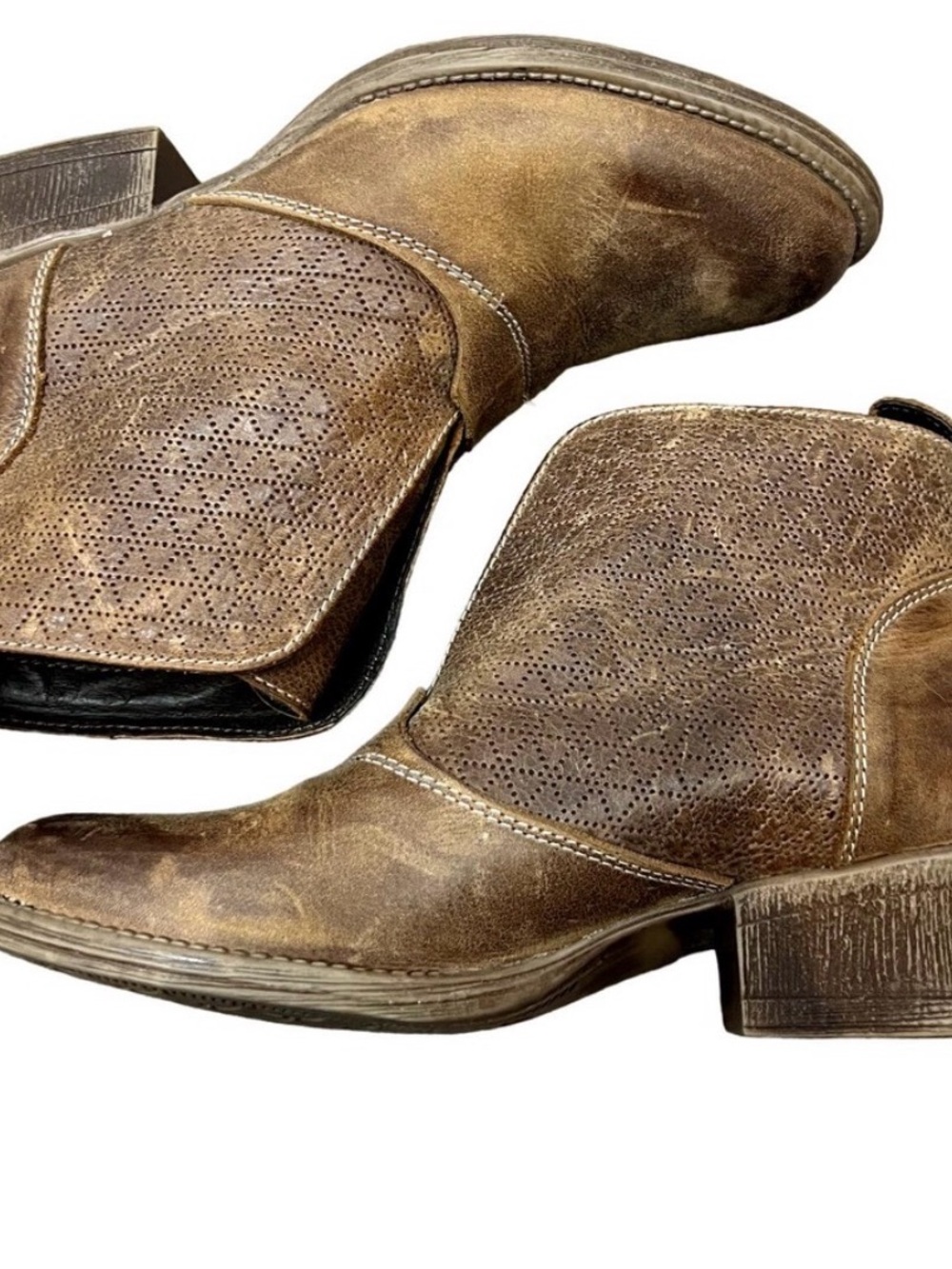 ✨ Roan by Bed Stu "Gossip" Short Leather Boots ✨ - Picture 2 of 12
